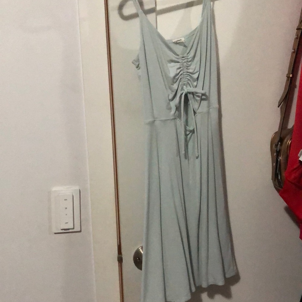 Blue sundress